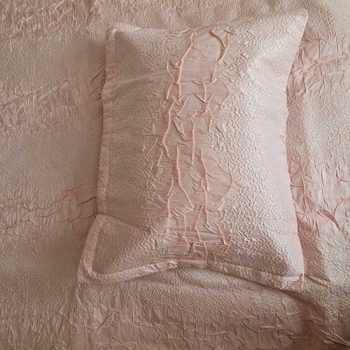 Покрывало жаккардовое с наволочками ТМ Le Jardin Inna Peach 260х270