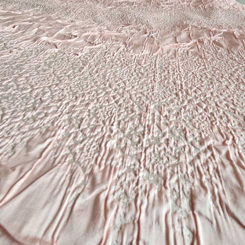 Покрывало жаккардовое с наволочками ТМ Le Jardin Inna Peach 260х270