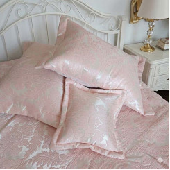 Покривало жакардове з наволочками ТМ Le Jardin Damask Vizion 260х270