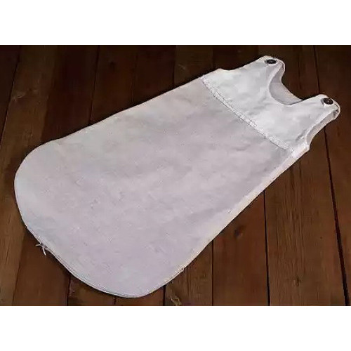 Мешок спальный для новорожденных льняной