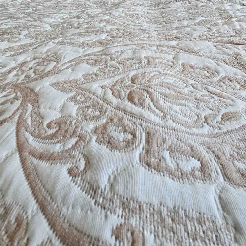 Покрывало гобеленовое ТМ Luxury Cotton Beige