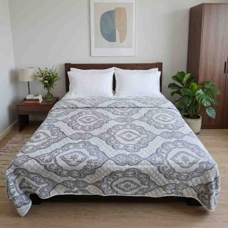 Покривало гобеленове ТМ Luxury Cotton Gri