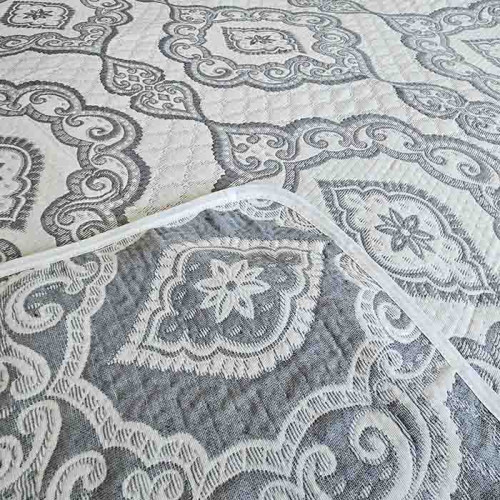 Покрывало гобеленовое ТМ Luxury Cotton Gri