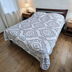 Покривало гобеленове ТМ Luxury Cotton Gri