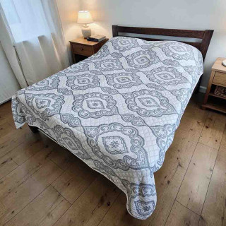 Покривало гобеленове ТМ Luxury Cotton Gri