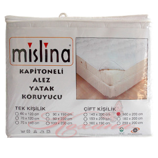 Наматрацник на резинках стьобаний бавовняний ТМ Mislina Туреччина