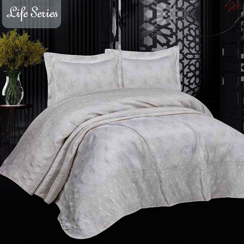 Покрывало гобеленовое с наволочками MyBed Life Series Verona Grey 240х260
