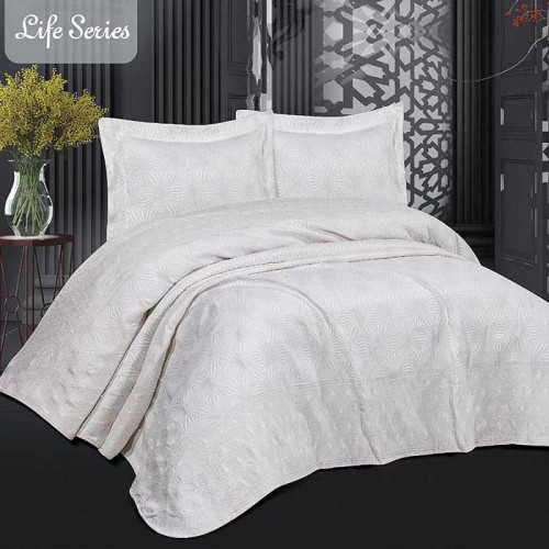 Покрывало гобеленовое с наволочками MyBed Life Series Verona White 240х260