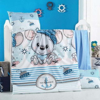Детское постельное белье в кроватку ТМ Patik ранфорс Micky