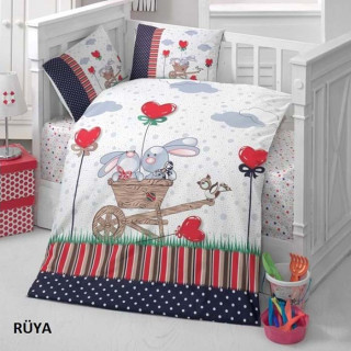 Детское постельное белье в кроватку ТМ Patik ранфорс Roya