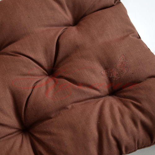 Подушка на стул ТМ Прованс коричневая