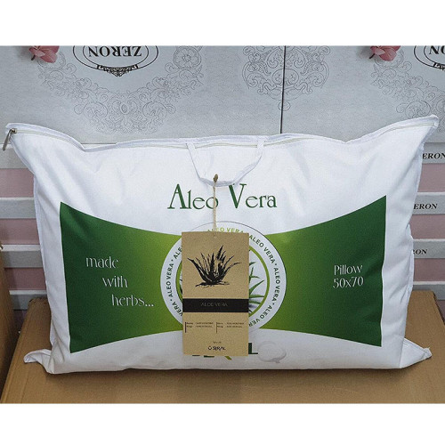 Подушка силиконовая для сна Aloe Vera ТМ Seral 50х70