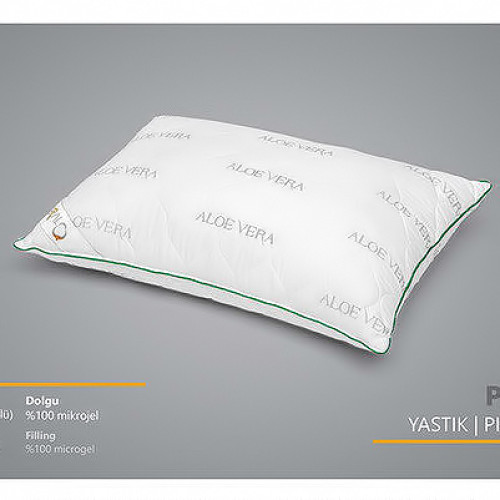 Подушка силиконовая для сна Aloe Vera ТМ Seral 50х70