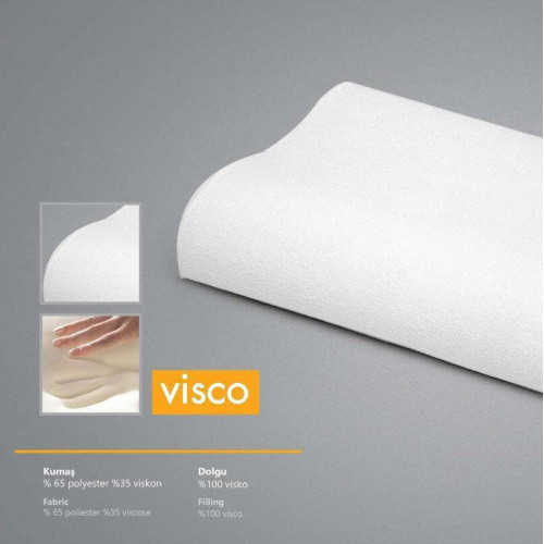 Подушка ортопедическая для сна Visco ТМ Seral 40х60