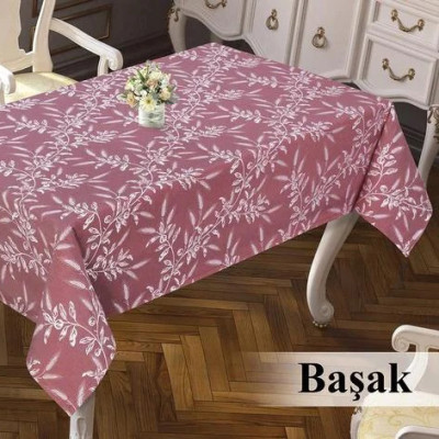 Скатерть прямоугольная тефлоновая Maison Royale Basak Бордо 160х220