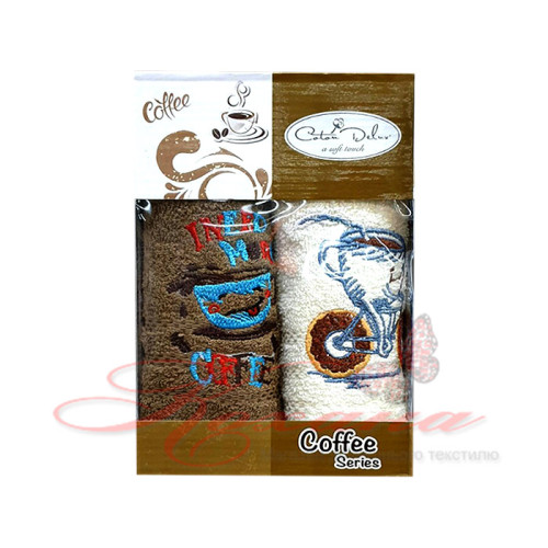 Набір рушників кухонних Gursan Coffee 30х50 2 шт
