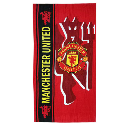 Полотенце пляжное велюровое Турция Manchester United