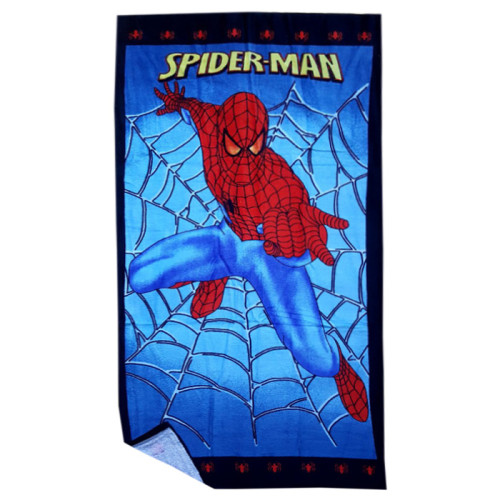 Полотенце пляжное велюровое Турция Spider-Man