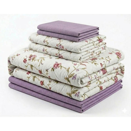 Постільна білизна з покривалом-підковдрою Best Class Complete set 4 Mevsim Lila