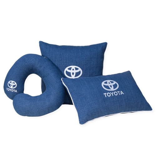 Подушка декоративная в машину ТМ Viluta Toyota