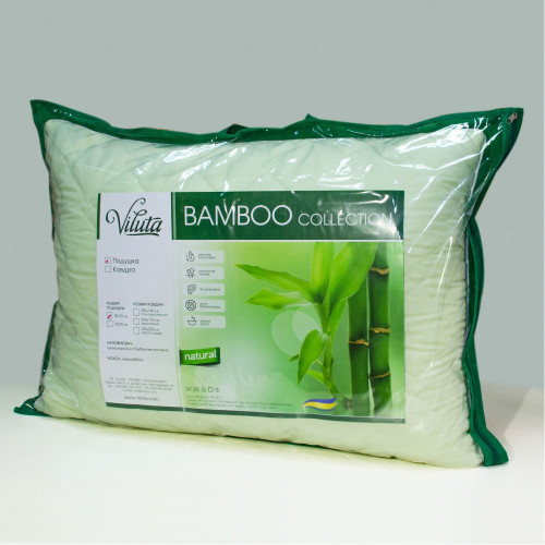 Подушка силиконовая для сна Bamboo ТМ Вилюта 50х70