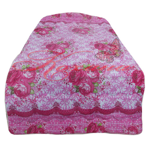 Одеяло силиконовое стеганое ТМ Вилюта Стандарт розовые цветы