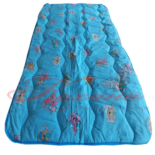 Одеяло шерстяное стеганое детское Вилюта 7816 голубой