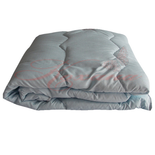 Одеяло летнее силиконовое ТМ Вилюта микрофибра голубое