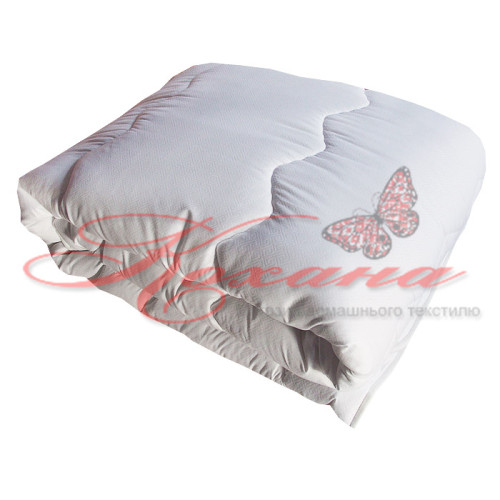 Одеяло силиконовое ТМ Вилюта Релакс микрофибра белое