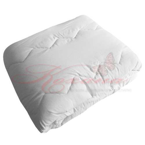 Одеяло летнее силиконовое ТМ Вилюта микрофибра белое