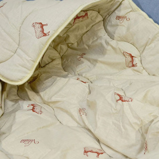Одеяло шерстяное стеганое ТМ Вилюта Premium в сумке