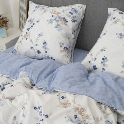 Постельное белье с простынею на резинке ТМ ISLEEP ранфорс 24293