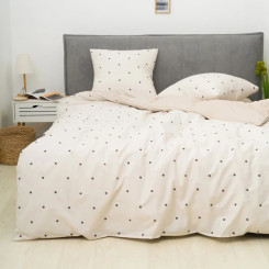 Постільна білизна з простирадлом на резинці ТМ ISLEEP ранфорс 25365