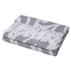 Плед ТМ Vladi Валенсія CAMELLIA біл-дим