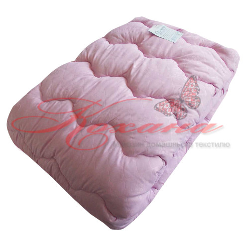 Одеяло шерстяное стеганое ТМ Vladi розовое