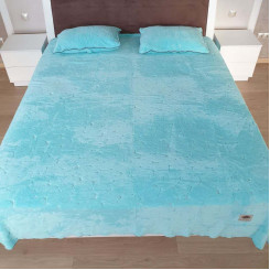 Покривало із наволочками ТМ Zeron Ultra Soft бірюзове