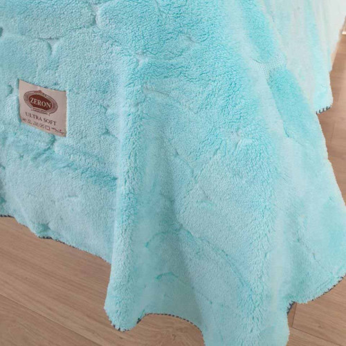 Покрывало с наволочками ТМ Zeron Ultra Soft бирозовое