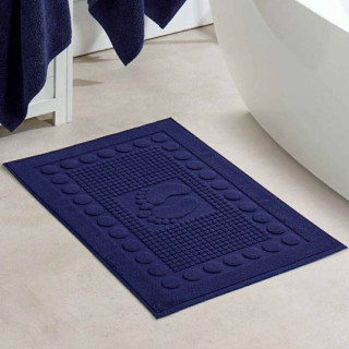 Рушник махровий для ніг TM ZERON EPONJ темно-синій