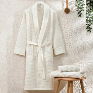 Халат жіночий вафельний ТМ Zeron Exclusive Krem