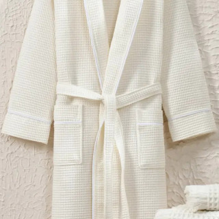 Халат жіночий вафельний ТМ Zeron Exclusive Krem