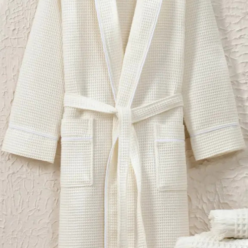 Халат женский вафельный ТМ Zeron Exclusive Krem