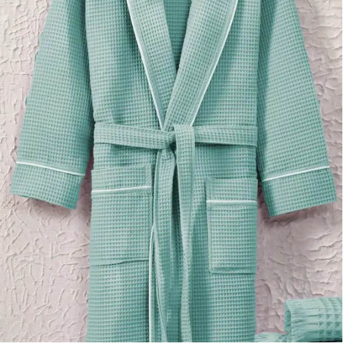 Халат женский вафельный ТМ Zeron Exclusive Mint
