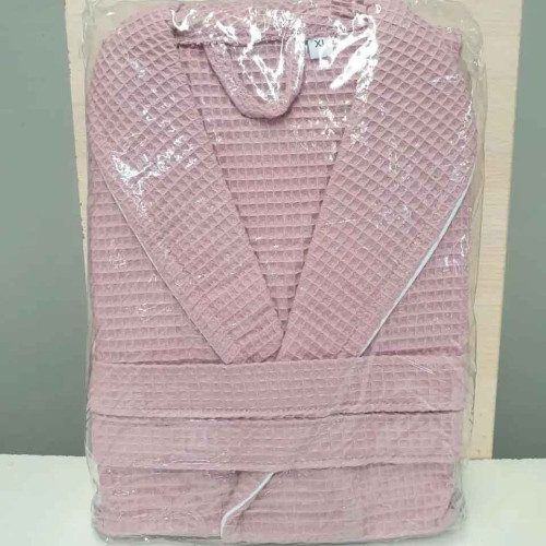 Халат женский вафельный ТМ Zeron Exclusive Pudra