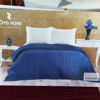 Плед в'язаний ТМ Zeyd Home 200х220 капучино